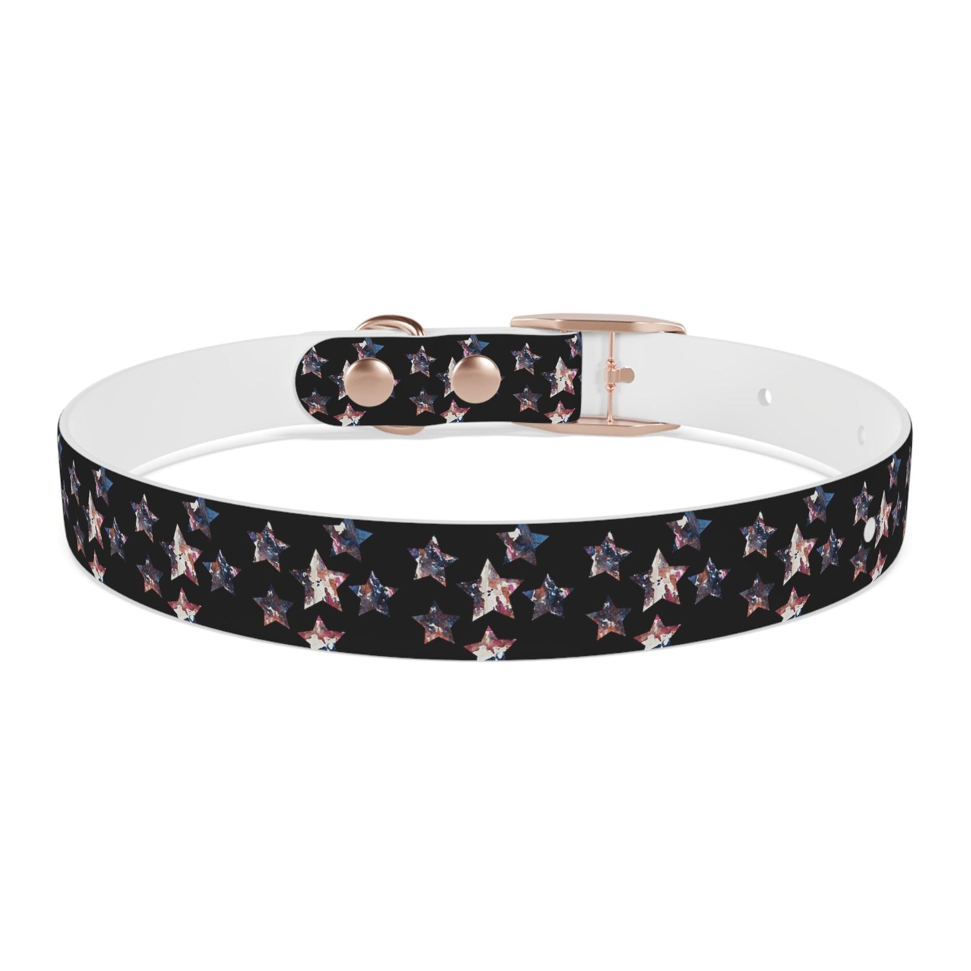 Miniaday Designs Dog Collar Black Americana - Miniaday Designs, LLC.