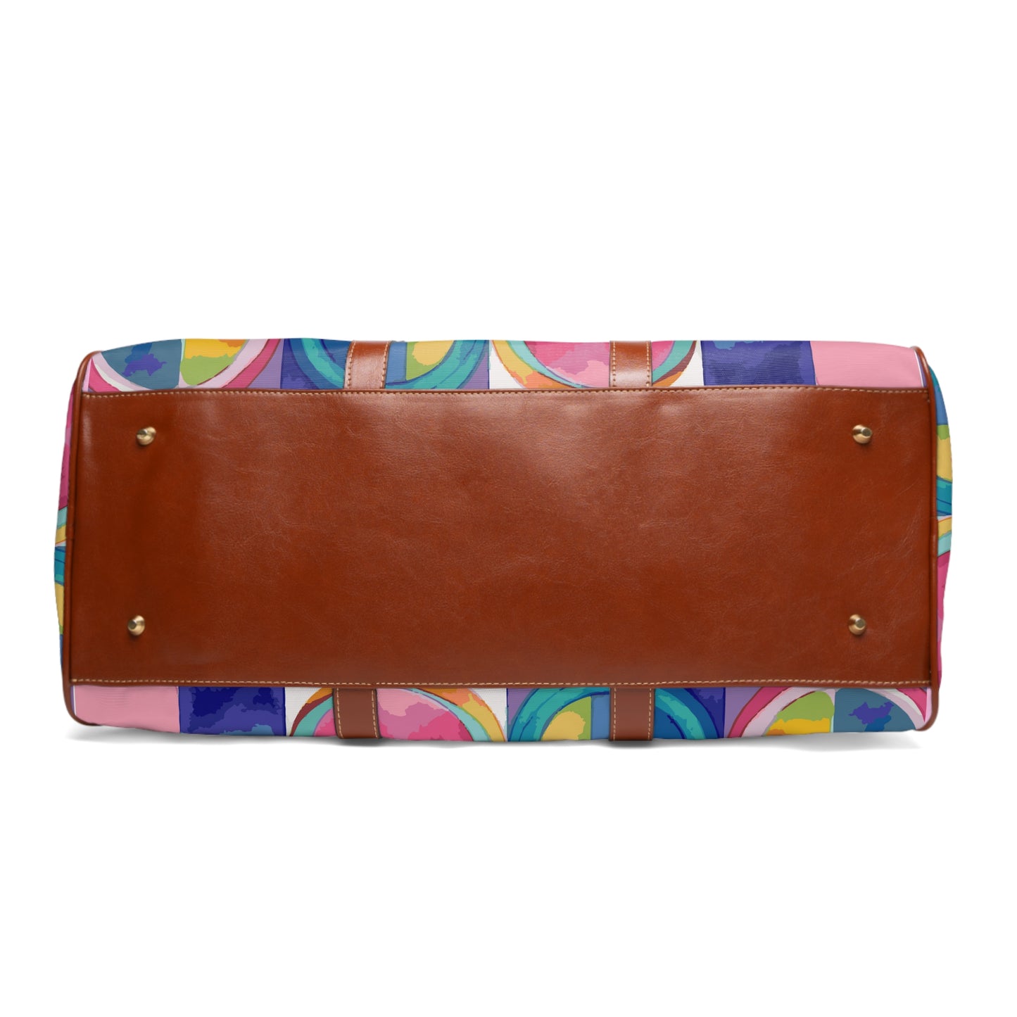 FREE SHIPPING Vibrant Circle Mosaic Collection by Miniaday Designs, LLC. Waterproof Travel Bag - Miniaday Designs, LLC.