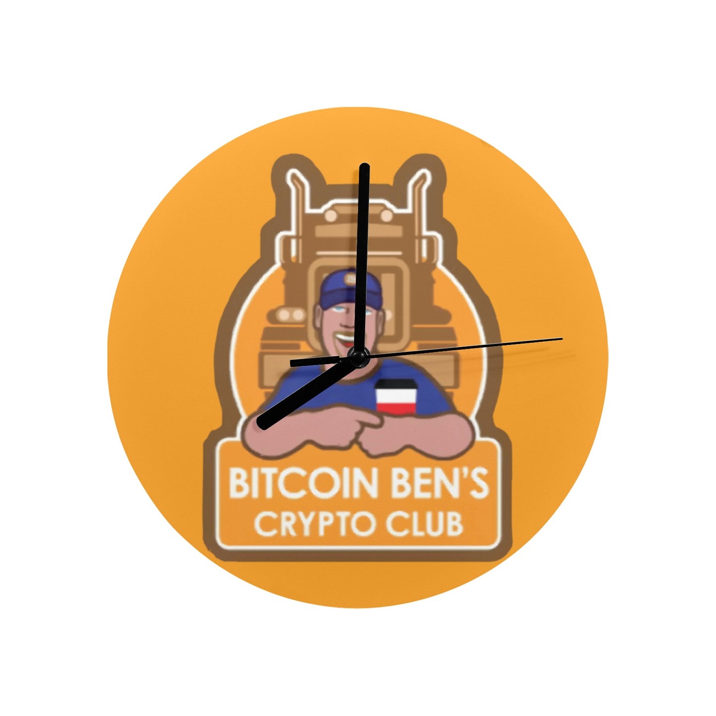 Miniaday diseña relojes Bitcoin Ben Logo 2 opciones