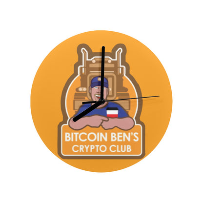 Miniaday diseña relojes Bitcoin Ben Logo 2 opciones