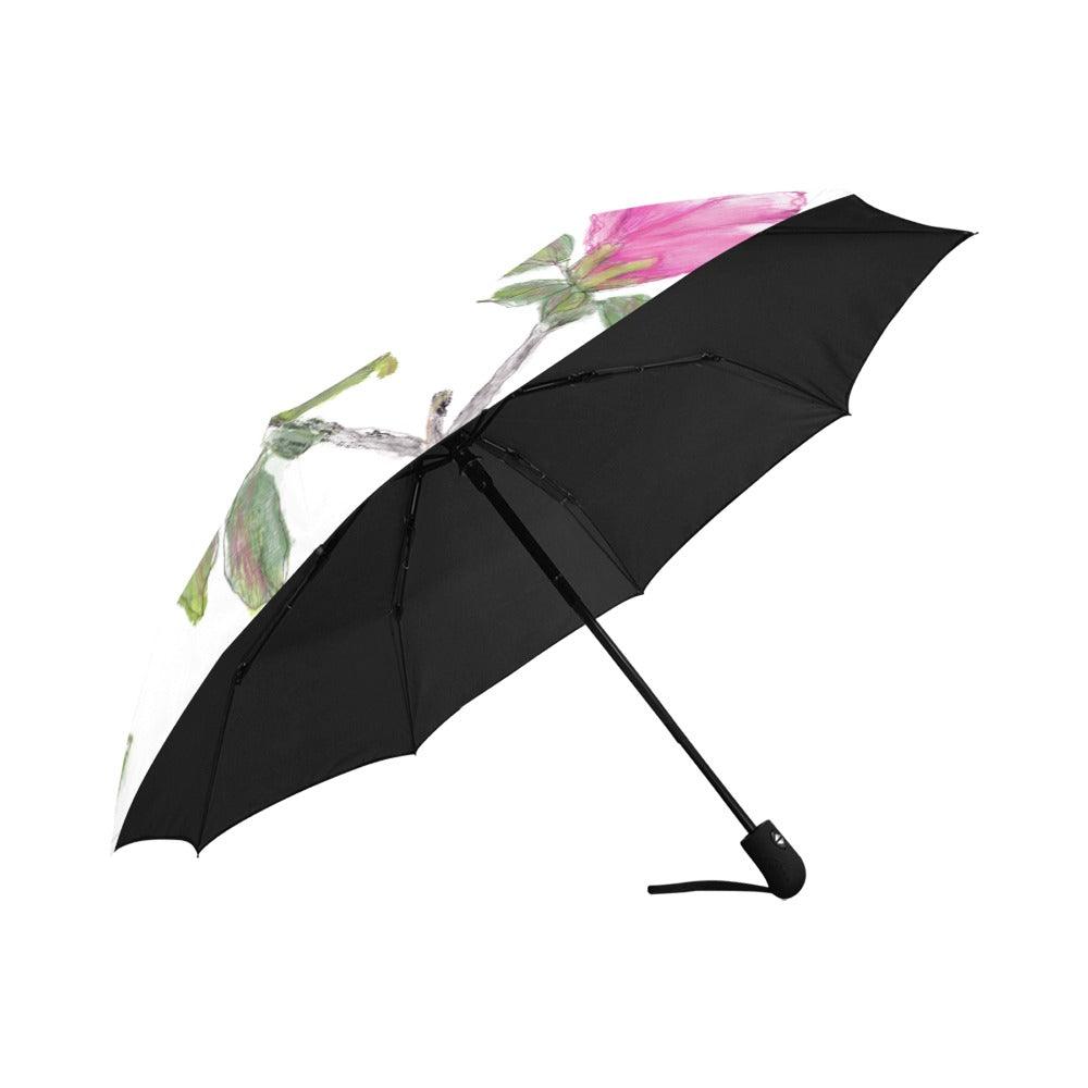 Miniaday Designs Sweet Azalea Anti-UV Auto-Foldable Umbrella - Miniaday Designs, LLC.