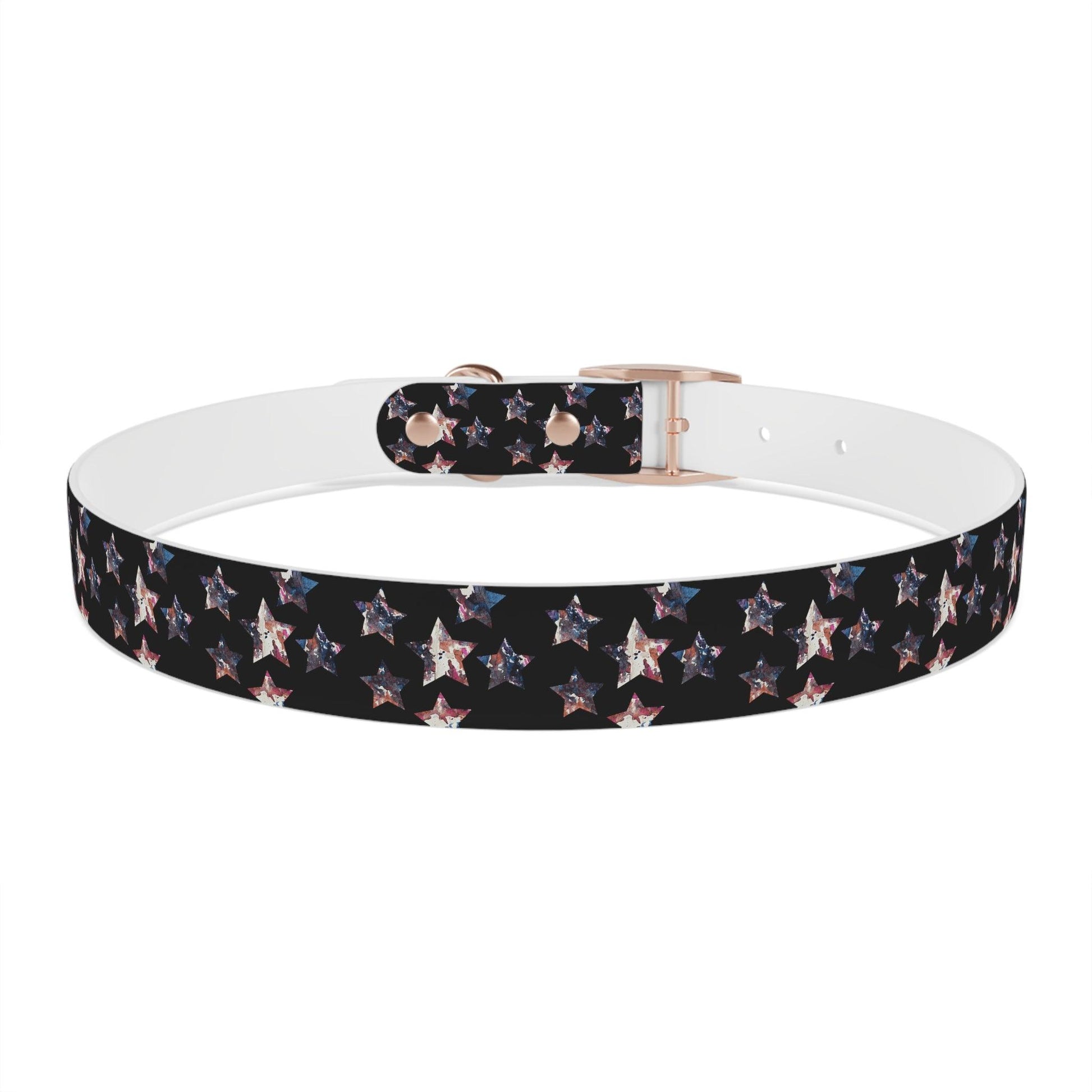 Miniaday Designs Dog Collar Black Americana - Miniaday Designs, LLC.