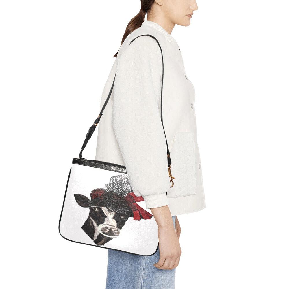 Miniaday Designs Cows Have it Shoulder Bags - Miniaday Designs, LLC.