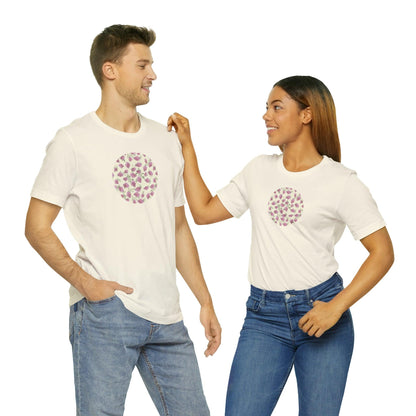 Romantic Rosette Reverie Collection by Miniaday Designs, LLC. Women's Jersey Short Sleeve Tee (S-3XL) - Miniaday Designs, LLC.