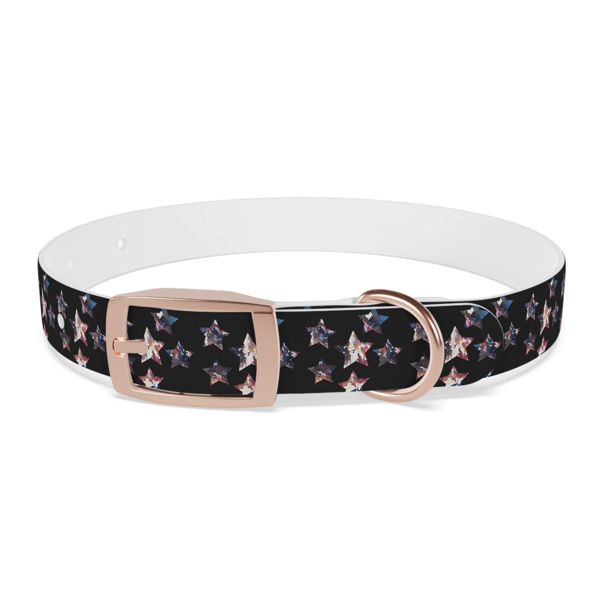 Miniaday Designs Dog Collar Black Americana - Miniaday Designs, LLC.