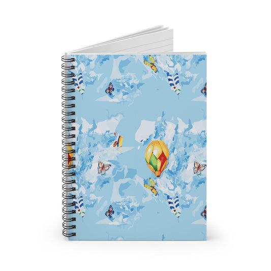 Skyward Songbird Collection by Miniaday Designs, LLC. Spiral Notebook - Ruled Line - Miniaday Designs, LLC.
