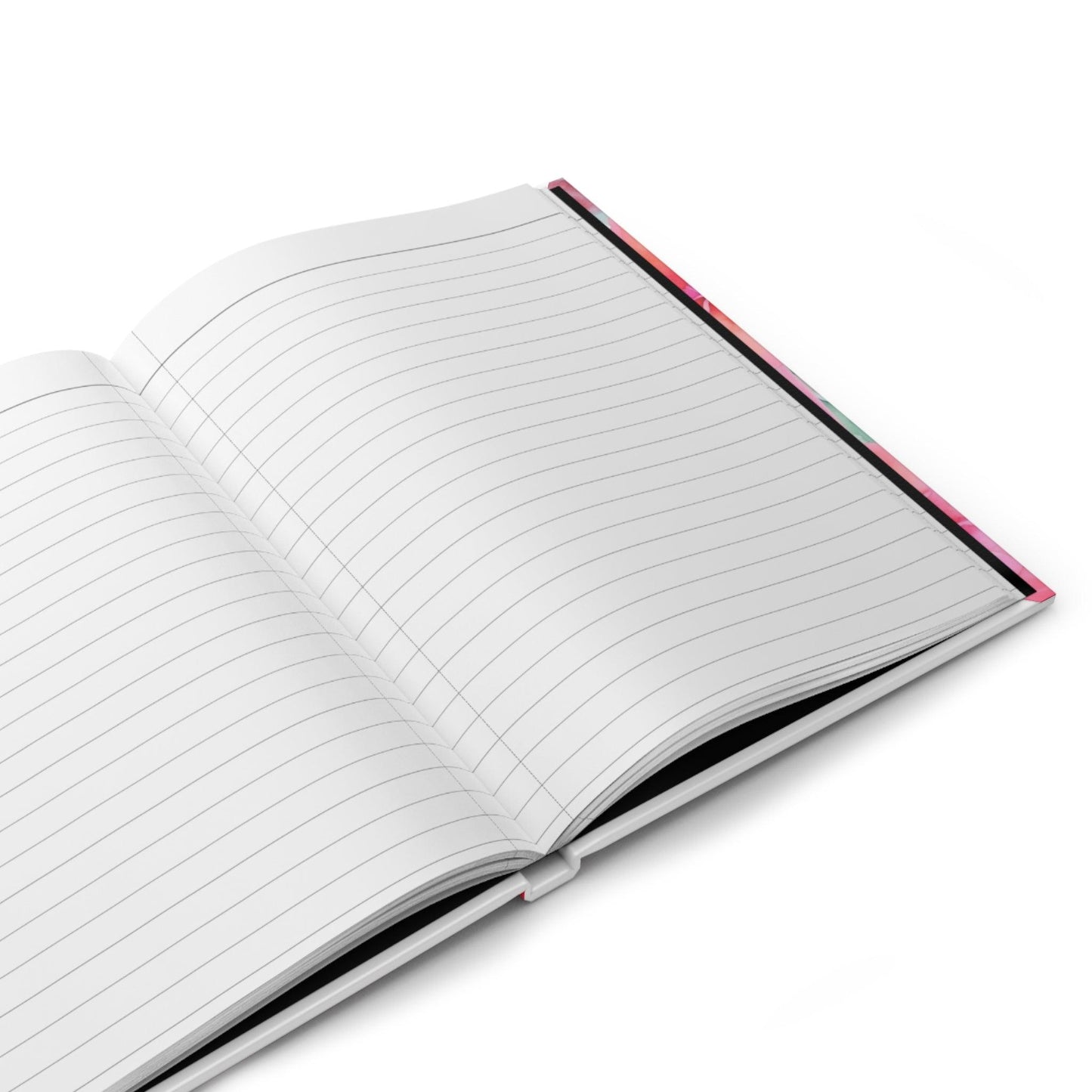 Miniaday Designs, LLC. Hardcover Journal Matte Hibiscus Whimsy Collection - Miniaday Designs, LLC.