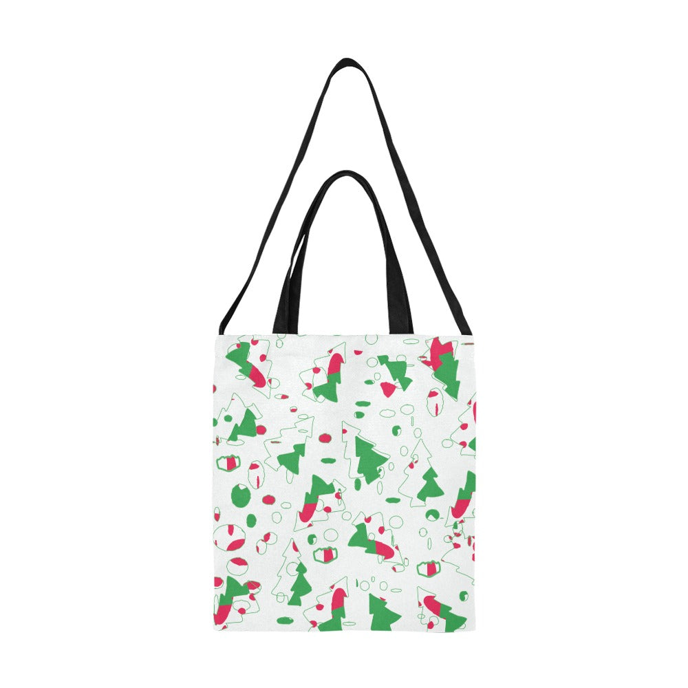 Christmas Confetti Artist-Designed Canvas Tote | Miniaday Designs