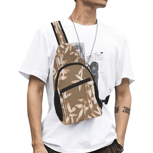Miniaday Designs Brown Bamboo Chest Bag - Miniaday Designs, LLC.