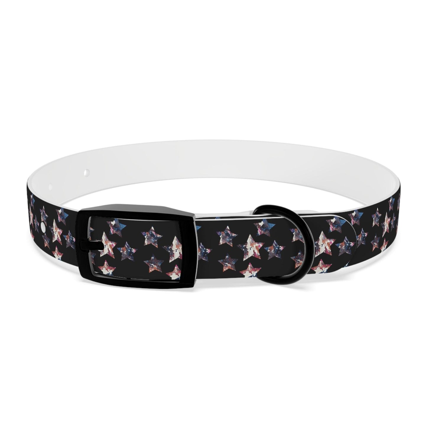 Miniaday Designs Dog Collar Black Americana - Miniaday Designs, LLC.