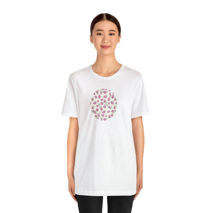 Romantic Rosette Reverie Collection by Miniaday Designs, LLC. Women's Jersey Short Sleeve Tee (S-3XL) - Miniaday Designs, LLC.